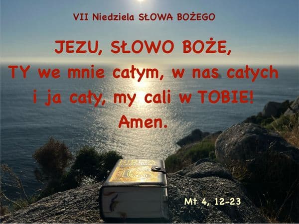 VII NIEDZIELA SŁOWA BOŻEGO - Propozycja przeczytania BIBLII w 1 rok